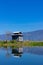Landscape and scenery at Inle Lake in the Shan Hills of Myanmar