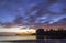 Landscape Scenery Scandrett Beach Auckland New Zealand during Sunrise Time