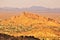 Landscape scenic view of Hieroglyphic  Canyon, Superstition Mountains, Hohokam Petroglyphs, Gold Canyon, Arizona, United States