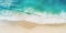 Landscape seascape summer vacation holiday waves surf travel tropical sea background panorama - Turquoise ocean sand beach,