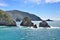 Landscape seen from ferry from Wellington to Picton