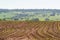 Landscape seen from a highway in Goias.