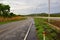 Landscape seen from a road in GoiÃ¡s.