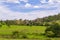 Landscape seen from a road in GoiÃ¡s.