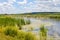 Landscape Seversky Donets River