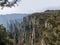 Landscape of Shendang Bay in Zhangjiajie National Forest Park,