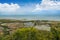 Landscape with Shrimp fields