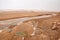 Landscape of Shur River in Lut desert , Kerman , Iran