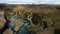 Landscape of Sigoldugljufur canyon in icelandic highlands, Iceland