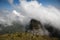 Landscape in the simien mountains, ethiopia