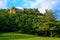 Landscape from Sirok castle ruins, Hungary 2