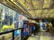 Landscape of the Skytrain Station Illustrations creates an impressionist style of painting