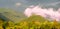 Landscape Slovenia with thunderstorm