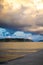 Landscape with small greek islands and bays on Peloponnese, Greece near Methoni town, summer vacation destination