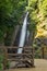 Landscape of Smolare waterfall cascade in Belasica Mountain, Novo Selo, Republic of Macedonia