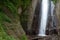 Landscape of Smolare waterfall cascade in Belasica Mountain, Novo Selo, Republic of Macedonia