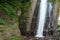 Landscape of Smolare waterfall cascade in Belasica Mountain, Novo Selo, Republic of Macedonia