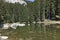 Landscape of Smolyan lakes at Rhodope Mountains, Bulgaria