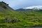 Landscape and the Snaefellsjokull volcano