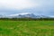 Landscape and the Snaefellsjokull volcano