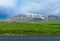 Landscape and the Snaefellsjokull volcano