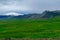 Landscape and the Snaefellsjokull volcano
