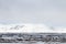 Landscape with snow, Askja caldera area, Iceland