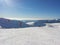 Landscape with snow and chairlift