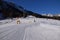 Landscape with snow in Forni di Sopra