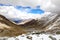 Landscape of Snow mountains in Leh, Ladakh in Indian state of Jammu and Kashmir