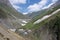 Landscape between Sonamarg and Kargil in Ladakh, India