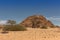Landscape Spitzkoppe Mountain - bald granite peak in Erongo, Namibia