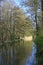 Landscape in the Spree woods & x28;Spreewald& x29;, Germany