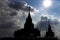 Landscape, Statue, Big Guanyin,on sky background, Beautiful architecture.