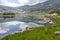 Landscape of The Stinky Lake, Rila mountain, Bulgaria