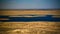 Landscape of Sudochye lake aka part of former Aral sea at Urga fishing village, Karakalpakstan, Uzbekistan