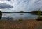 Landscape at sugarloaf reservoir dawn water lake