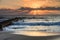 Landscape Sunrise Beach Outer Banks North Carolina