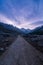 Landscape of Sunrise Chitkul - Kinnaur Valley, Himachal Pradesh