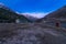 Landscape of Sunrise Chitkul - Kinnaur Valley, Himachal Pradesh