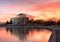 Landscape Sunrise Jefferson Memorial Washington DC
