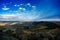 Landscape at sunset/sunrise - Dobrogea, Romania