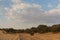 Landscape at sunset in a village of Fuente Ovejuna Spain