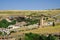 Landscape of the surroundings of Segovia. The Church of la Vera Cruz - the ancient templar church.