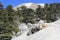 Landscape with Tahtali Dagi mountain in Turkey