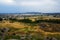 Landscape of Tandil city and the surrounding hills