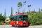 Landscape in Temecula California with a Trolley