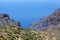 Landscape in the Teno Mountains in Tenerife