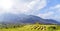 Landscape terraces rice fields Vietnam