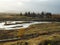 Landscape in Thingvellir National Park near the continental rift